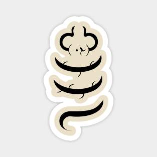 Snake Tattoo Magnet