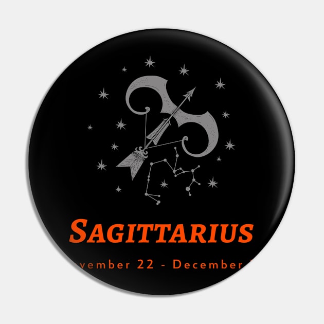 Sagittarius Pin by Conundrum Cracker