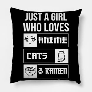 Just a girl who loves anime, cats, and ramen! Pillow