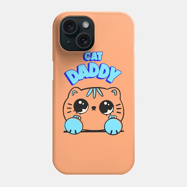 Cat Daddy Phone Case by Purrfect Shop