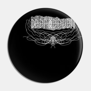 Deafheaven Black Metal Logo Pin