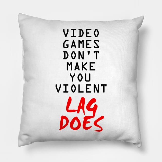 Video Game Lag Pillow by ProjectGanondorf