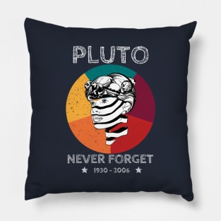 Never Forget Pluto Pillow