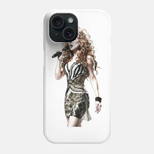 Rebelde del Escenario Phone Case by LegnaArt