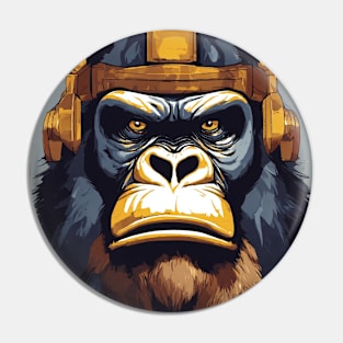 military monkey Planet of the Apes Pin