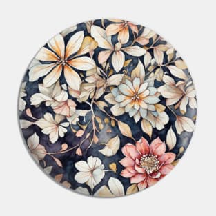 Botanical Bliss: Watercolor Wildflowers V1 Pin