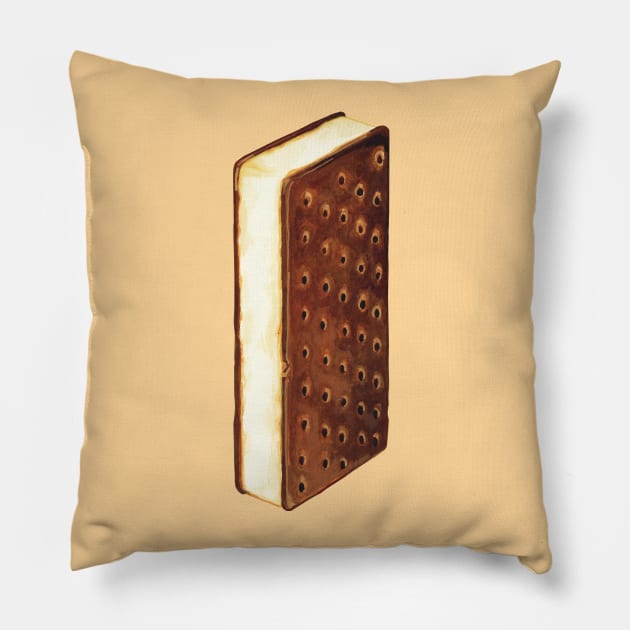 Ice Cream Novelties Ice Cream Sandwich Pillow by KellyGilleran