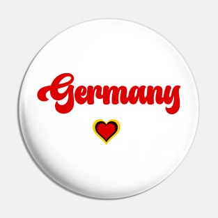 Germany: I love Germany  Deutschland Pin