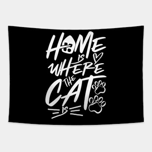 Home is Where The Cat is Tapestry