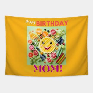 Happy birthday mom Tapestry