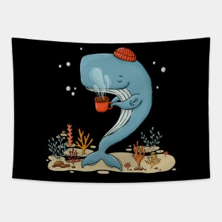 Hip Whale Tapestry