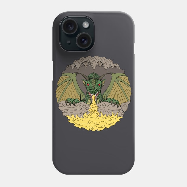 Cavern Dragon 2016 Phone Case by AzureLionProductions