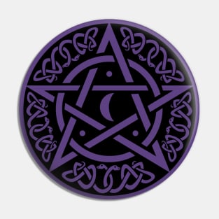 Pentagram - Purple Pin