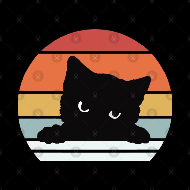 Cute Retro Cat Design by PsychoDynamics