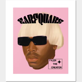 Tyler The Creator Fan Art Retro Aesthetic Wall Poster