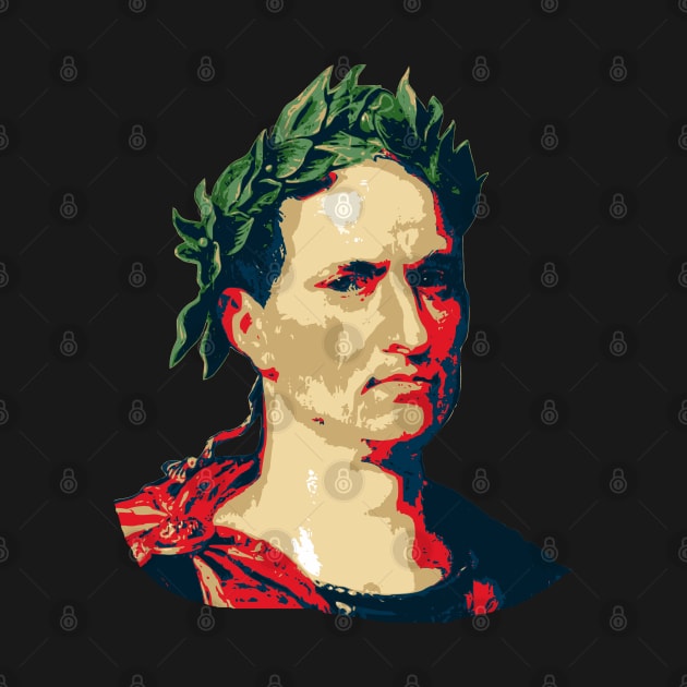 Julius Caesar Pop Art by Nerd_art