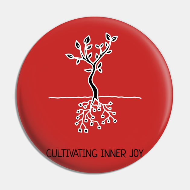 Plant - Cultivating Inner Joy Pin by Urban Gypsy Designs