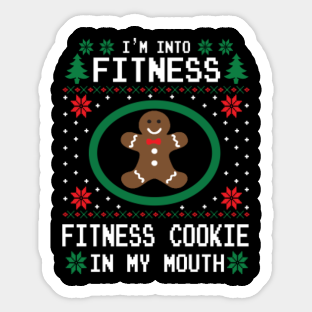 fitness ugly christmas sweater