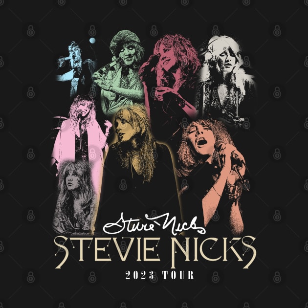 Stevie Nicks Vintage Rock Music by Evergreen Daily