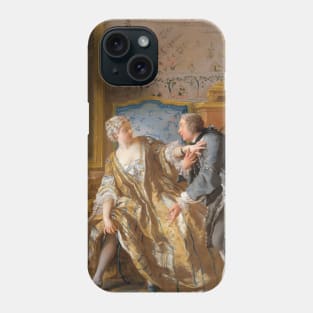 The Garter by Jean-Francois de Troy Phone Case