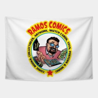 Ramos Comics Logo Tapestry