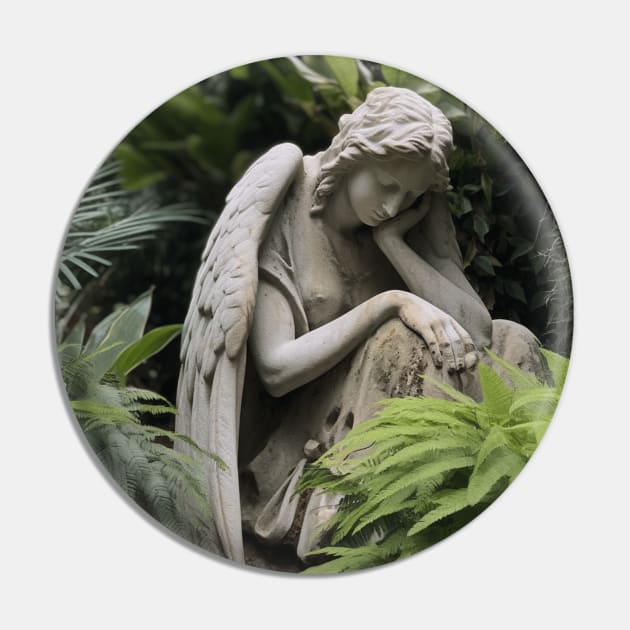 Weeping Angel III Pin by ElectricDream