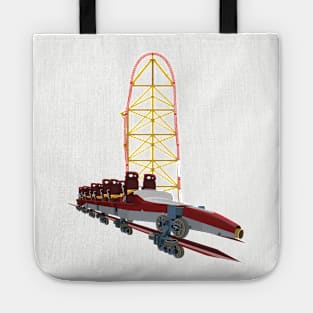 Top Thrill Dragster Coaster Design Tote