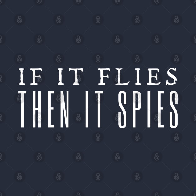 If It Flies It Spies by HobbyAndArt