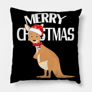 Australian Christmas Kangaroo Pillow