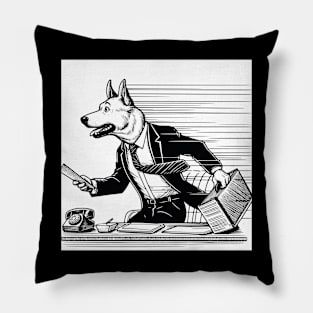 In pursuit of time - Corporate Dog Pillow