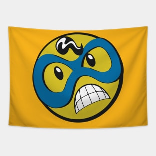 Super Hero Smiley Tapestry