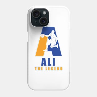 Ali Custom Player Basketball Your Name The Legend Phone Case