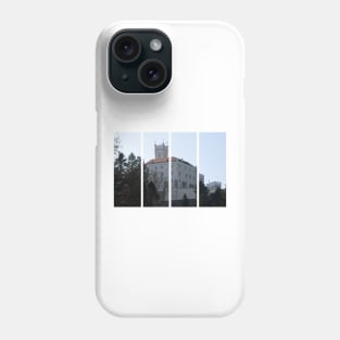 Trakoscan Castle is a 13th-century castle in northern Croatia (Zagorje). Close view. Sunny spring day Phone Case