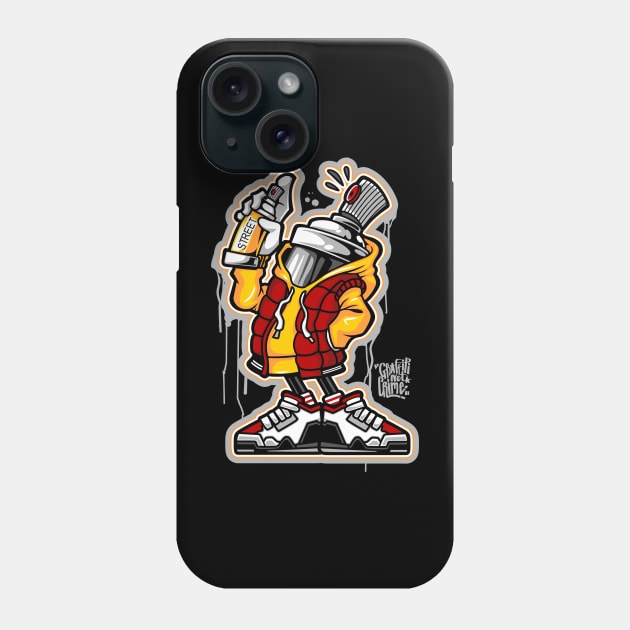 01 graffiti Phone Case by yogaswara