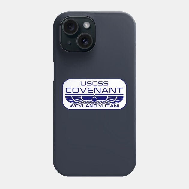 USCSS Covenant patch mission Phone Case by udezigns