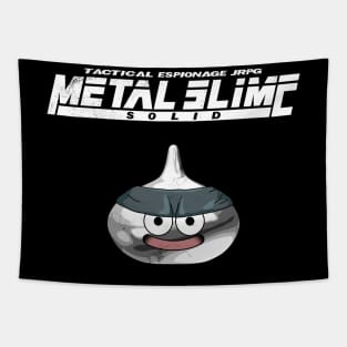 Metal Slime Solid - White Tapestry