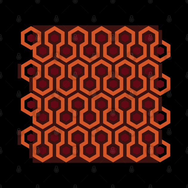 The Shining Carpet Pattern by PlaidDesign