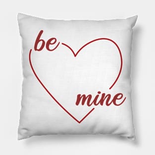 Be Mine - Red Ink Pillow