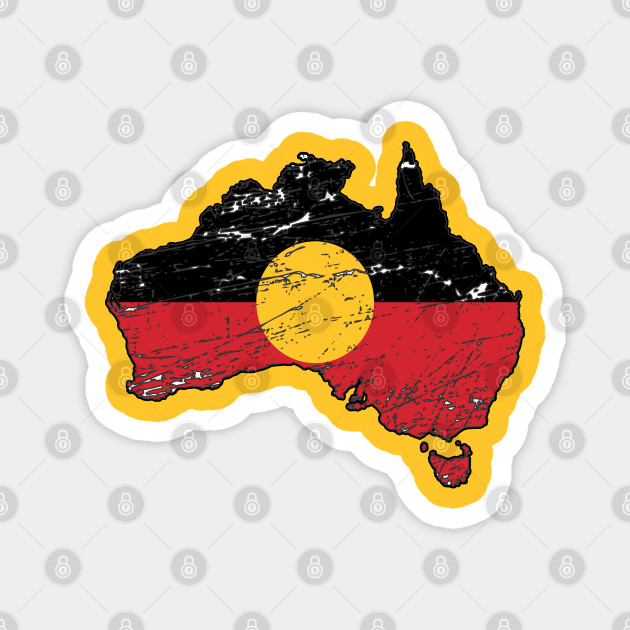 Qatar Map Shape and Flag Design Magnet