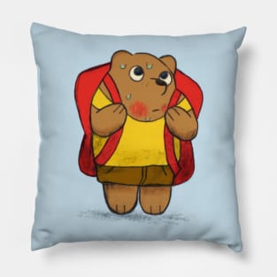 School Bear Pillow