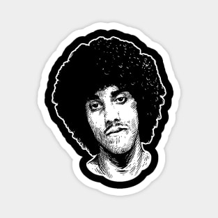 potrait engraving hend drawing thin lizzy Magnet