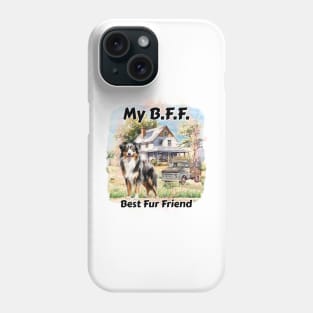 Dog - B.F.F. Australian Shepherd Phone Case