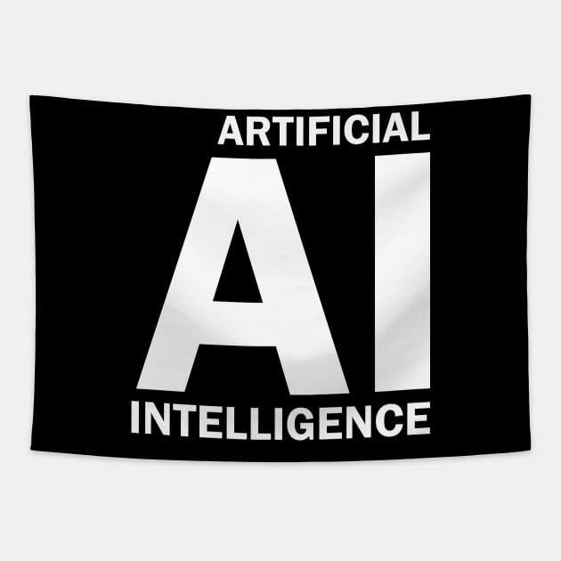 AI - Artificial Intelligence - Perfect Gift for AI developers, programmers, computer scientists and admins. Tapestry by Bohnenkern