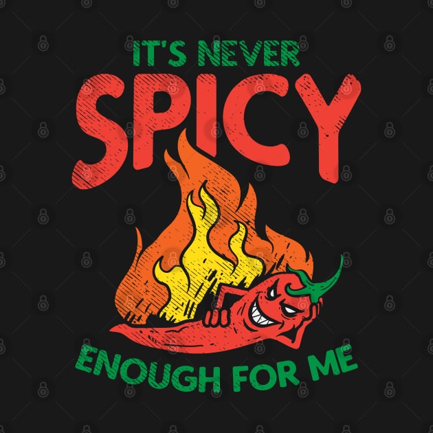 It's Never Spicy Enough For Me by maxdax