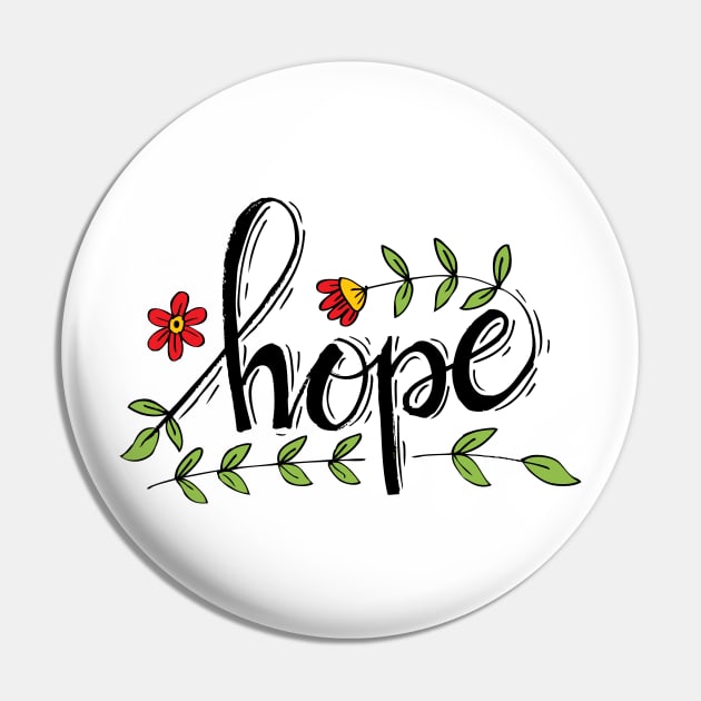 Hope hand drawn motivation lettering quote Pin by Handini _Atmodiwiryo