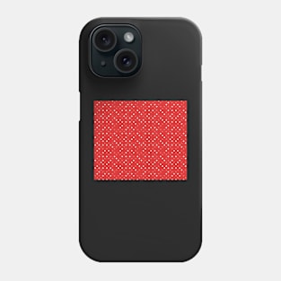 Red White Polka Dots Cute Pattern Phone Case