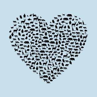 Love from Heart for Our all Animals T-Shirt