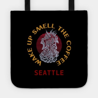 Coffee Rooster, Wake Up Seattle Tote