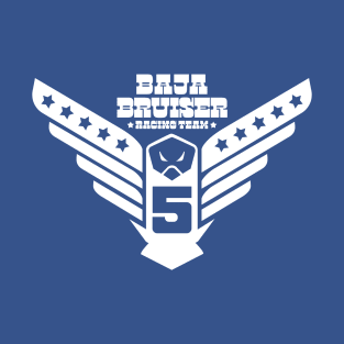 1974 - Baja Bruiser (Eagle Design - White on Blue) T-Shirt