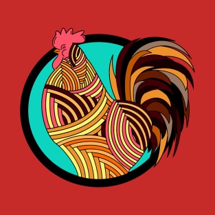 Abstract chicken T-Shirt